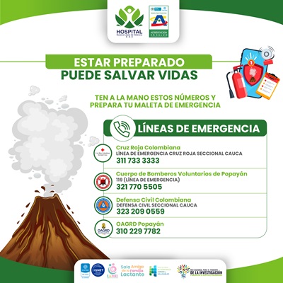 Emergencia Volcán Puracé