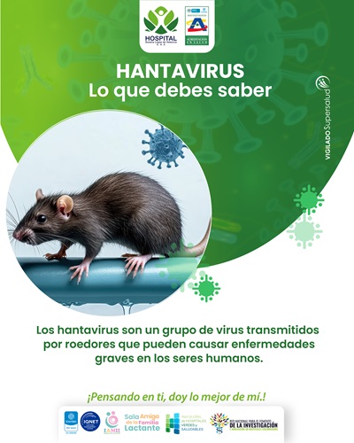 Hantavirus: protégete y cuida tu salud
